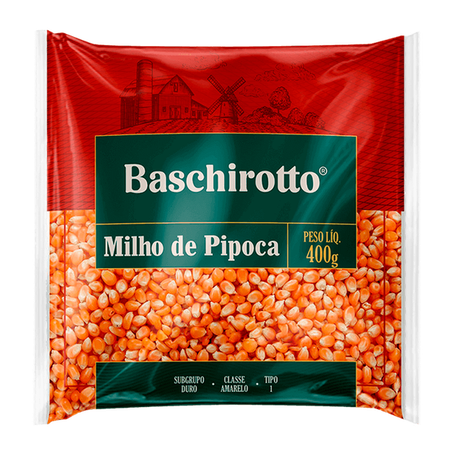 MILHO PIPOCA BASCHIROTTO 400G
