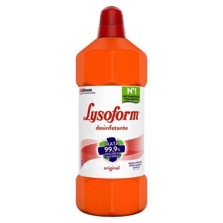 Desinfetante para Uso Geral Lysoform Original Frasco 1lt
