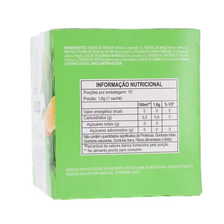 LIOLEAページ Chá Leão Misto Cidreira Laranja e Limão Caixa 16g | Super Koch