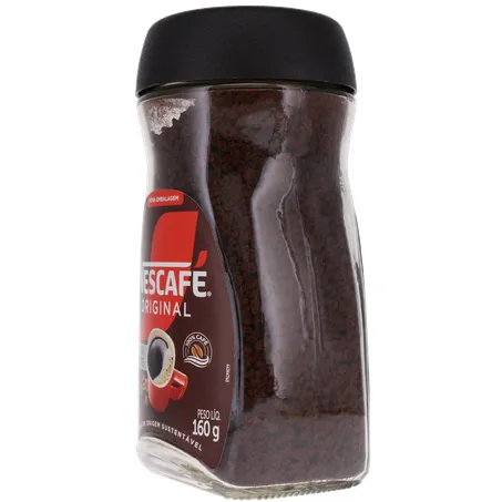 CAFÉ SOLÚVEL NESCAFÉ ORIGINAL VIDRO 160G 360-6