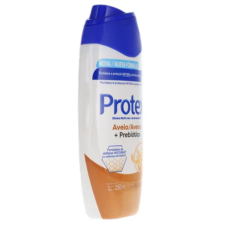 Sabonete Líquido Antibacteriano Protex Aveia + Probiótico Frasco 250ml 360-31