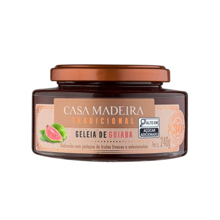 Geleia Casa Madeira Vd 240g