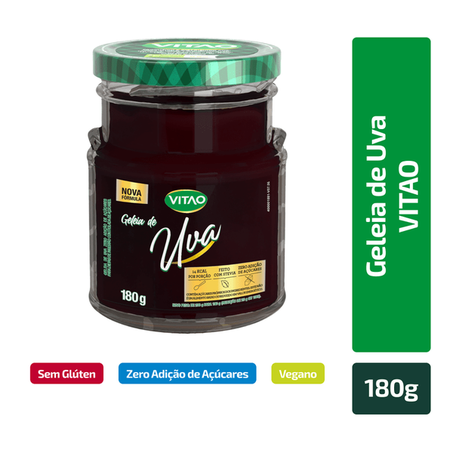 Geleia vitao diet uva 180g