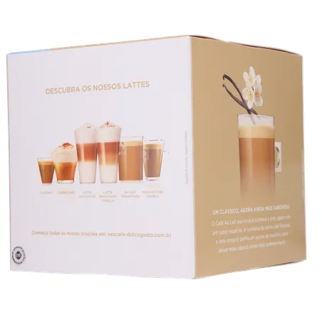 CAFÉ CÁPSULAS DOLCE GUSTO BAUNILHA C/10 UNIDADES 360-21