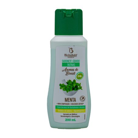SABONETE LIQUIDO MENTA 200ML BIO INSTINTO