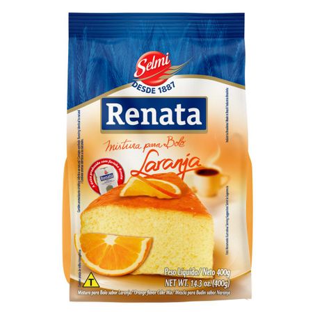Mistura para bolo renata laranja