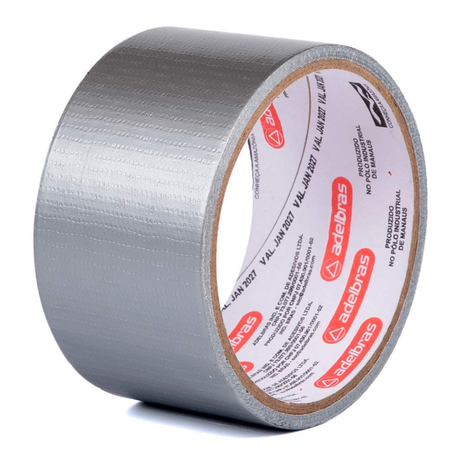 Fita reforçada silver tape cinca 48mmx5m un