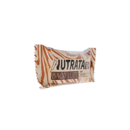 BARRA DE PROTEÍNA NUTRATA BACIO DI LATTE CARAMELO SALGADO 45G 360-30