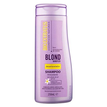 SHAMPOO BLOND DESAMARELADOR 250ML BIO EXTRATUS