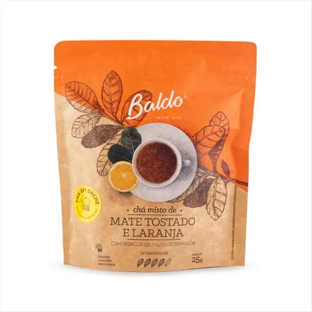 CHA MATE BALDO 25G SC LARANJA