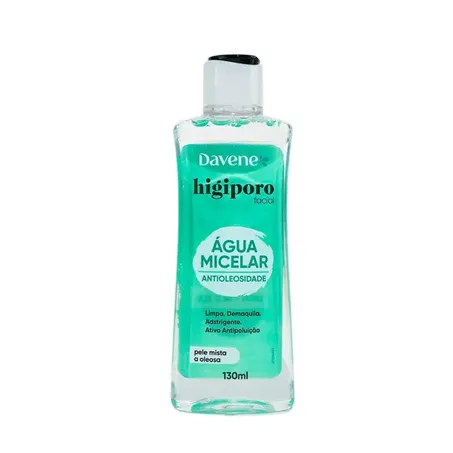 AGUA MICELAR HIGIPORO DAVENE PELE MIT OLEOSA 130ML