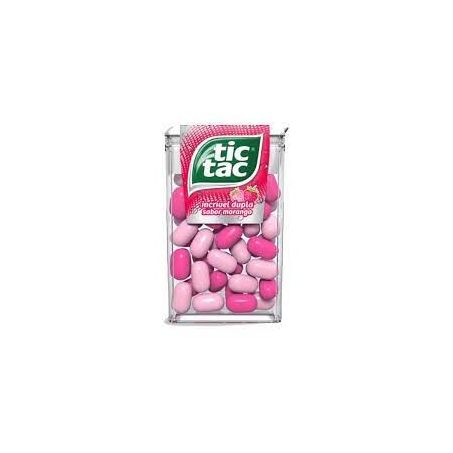 Pastilha tic tac morango 14,5g
