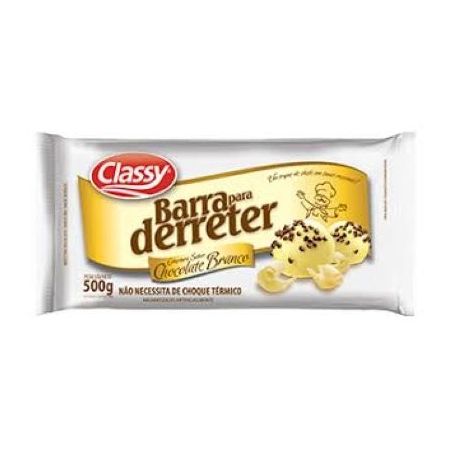 Chocolate classy p/derreter branco 500g