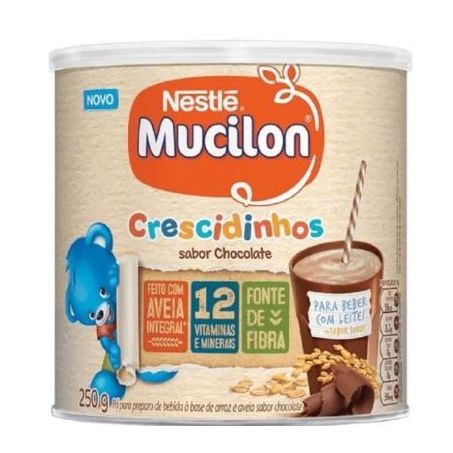 Mucilon crescidinhos 250gr choc