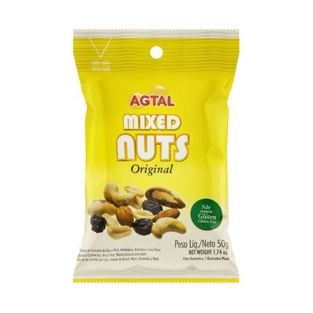 MIXED AGTAL NUTS ORIGINAL 50G