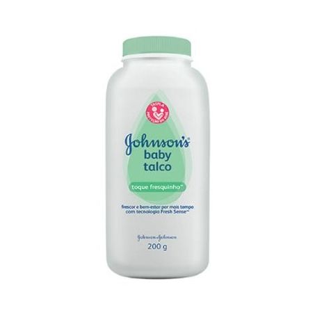 Talco Johnsons Baby 200g. Toque Fresq.