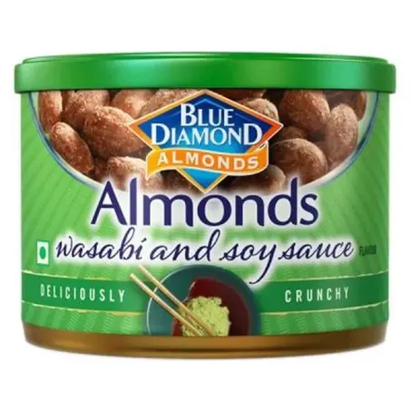 Amêndoas wasabi/soy blue diamond 150g