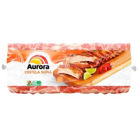 COSTELINHA SUINA CONGELADA AURORA PEÇA KG