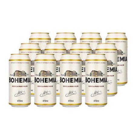 CERVEJA BOHEMIA LATA 473ML