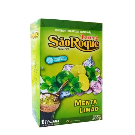 ERVA  SAO ROQUE MENTA LIMAO 500G