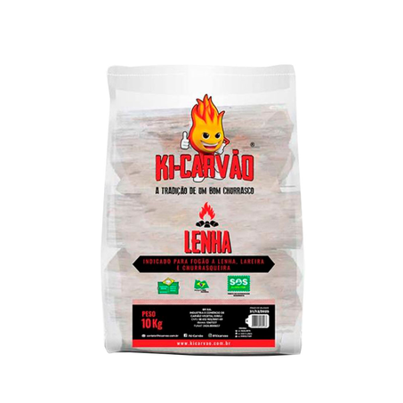 Lenha Ki-Carvão 10Kg