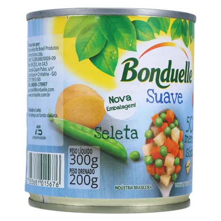 Seleta bonduelle suave lt 200g 360-32