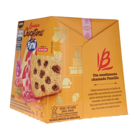 Chocottone Bauducco Fini Dentadura 80g 360-24