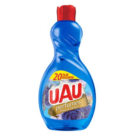 Limpador perfumado uau brisa & frescor 1 litro 20% de desconto