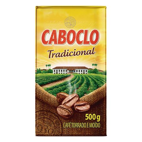 CAFÉ TORRADO E MOÍDO A VÁCUO TRADICIONAL CABOCLO