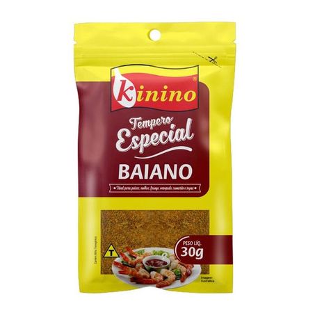 	 TEMPERO KININO ESPECIAL 30G BAIANO