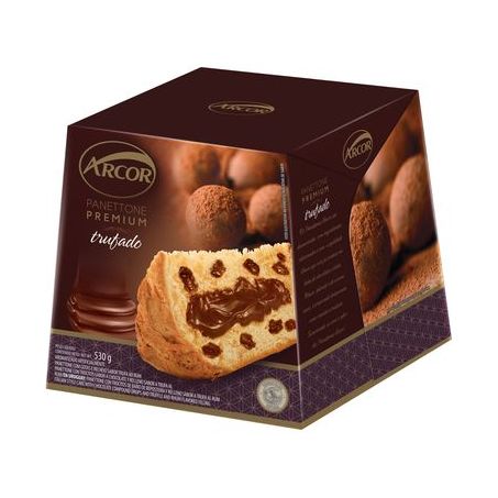 ARCOR PANETTONE RECH TRUFADO 530G