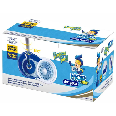 Mop 360 bompack c/balde