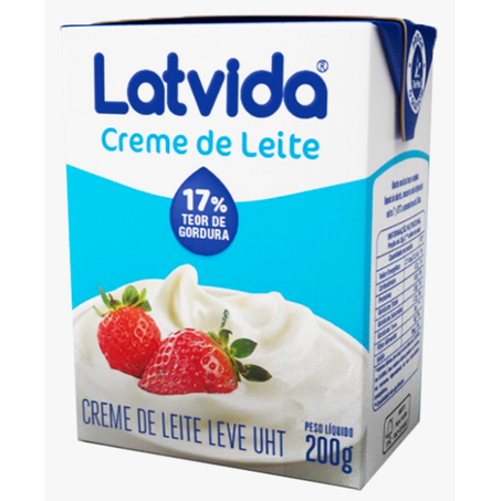 CREME DE LEITE LATVIDA UHT TP 200G