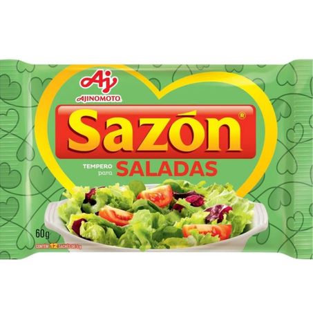 Tempero sazon salada 60g un