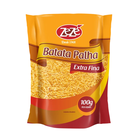 BATATA PALHA ZEZÉ 100G EXTRA FINA