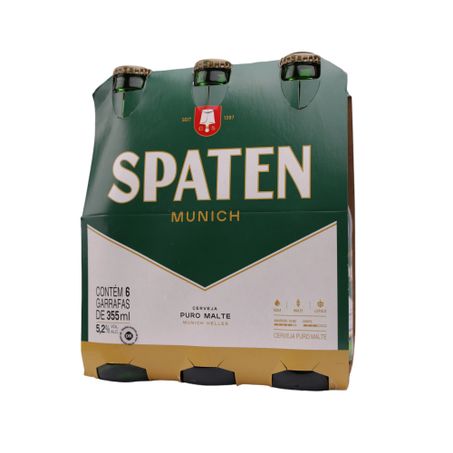 Cerveja Spaten Long Neck 355ml C/6 360-32