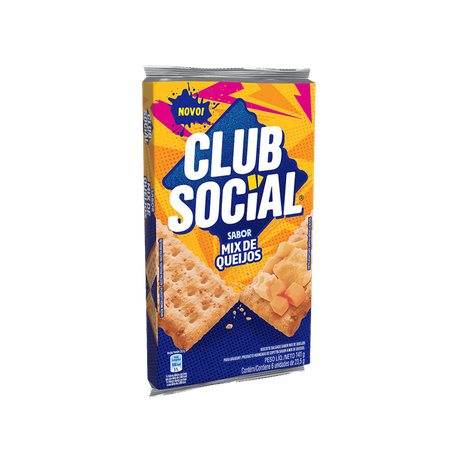 Biscoito Club Social Queijo 141g