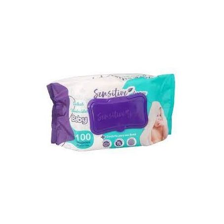 Toalha umedecida sensitive for you baby c/100