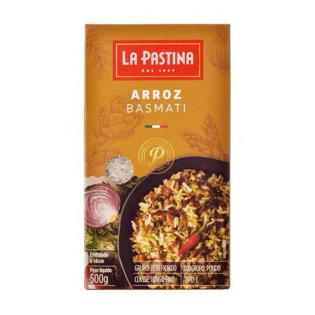 ARROZ BASMATI LA PASTINA 500GR