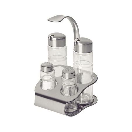 GALHETEIRO TRAMONTINA AÇO INOX/VIDRO 250ML