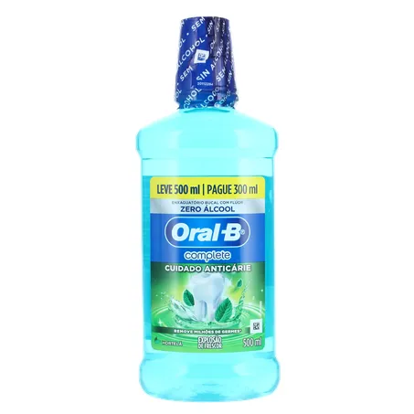 Anti-septico bucal oral b hort l500p300m