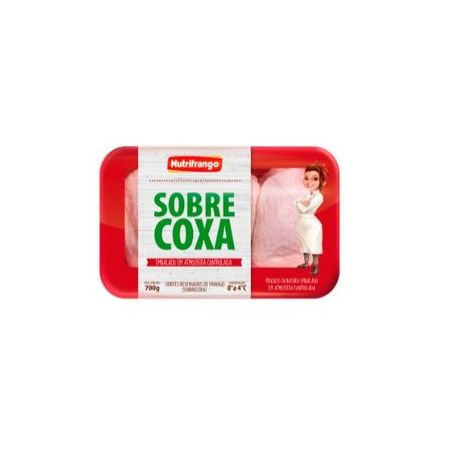 Sobrecoxa de frango Nutrifrango resfriado 700g