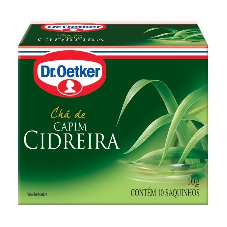 Cha oetker cidreira c 10 10g