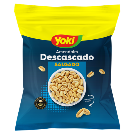 AMENDOIM YOKI DESCASCADO SALGADO 110G