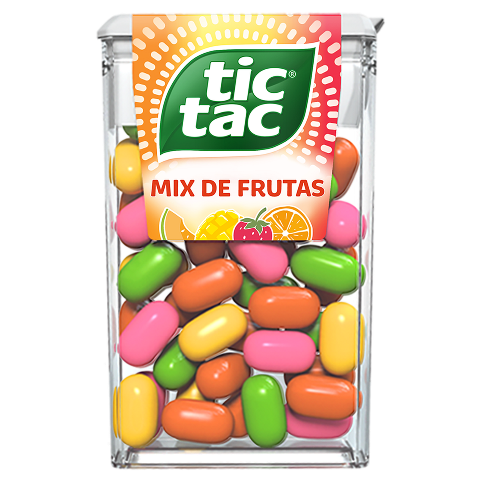 Tic Tac Pastilhas Sabor Mix de Frutas 14,5g