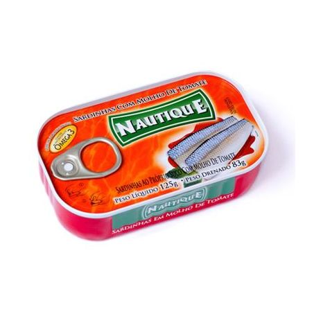 Sardinha nautique com molho de tomate 125g