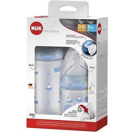 Conj Mam Nuk Azul C/2 Ref 7062-Mb