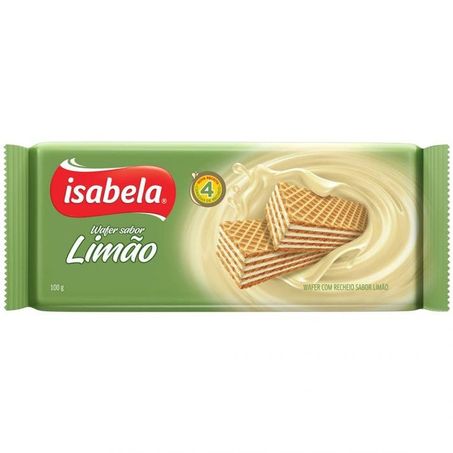 Wafer isabela 100g limao