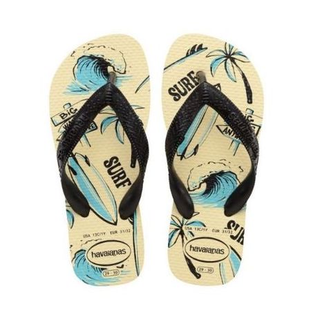 Chinelo Havaianas Kids Athletic Fc 25 / 26 Buttercream