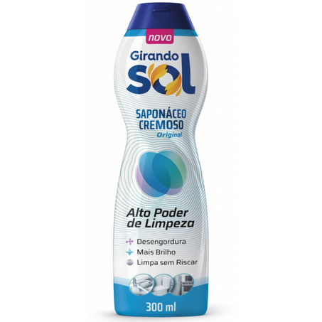 Saponaceo cremoso girando sol limao 300ml